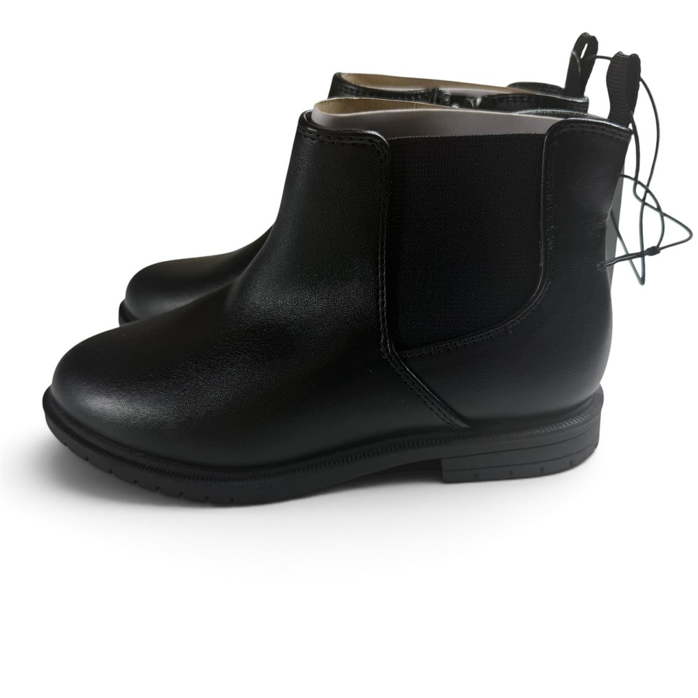 Cat & Jack Tanner Black Chelsea Ankle Boots Kids Size 12 F16751028-07/25
